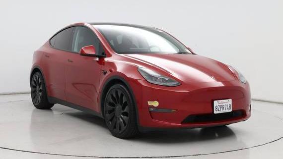 TESLA MODEL Y 2022 7SAYGDEF6NF344382 image